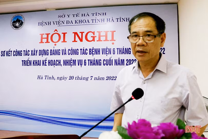 Tiếp tục nỗ lực xây dựng BVĐK tỉnh Hà Tĩnh phát triển toàn diện