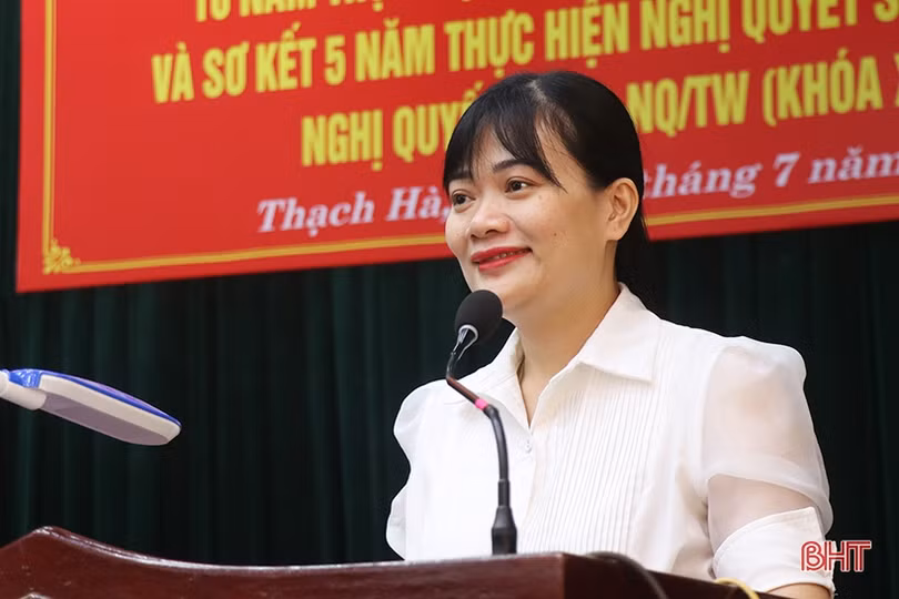 Các đơn vị hành chính mới ở Thạch Hà hoạt động hiệu quả