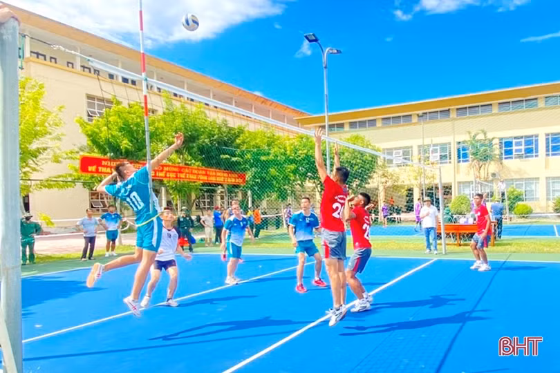 Bộ CHQS Hà Tĩnh nhất toàn đoàn Hội thao TDTT Quân khu 4