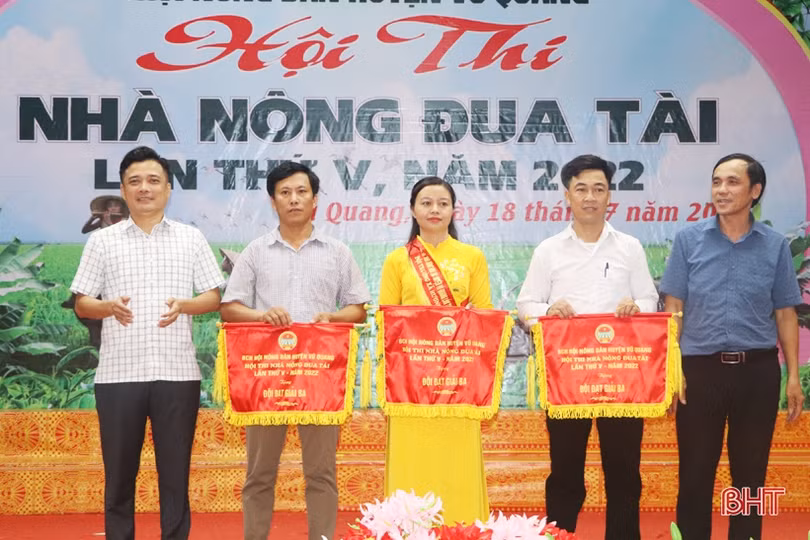 Thọ Điền nhất Hội thi Nhà nông đua tài huyện Vũ Quang