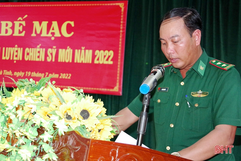 Bộ đội Biên phòng Hà Tĩnh điều động 80 chiến sỹ mới về 2 tuyến biên giới