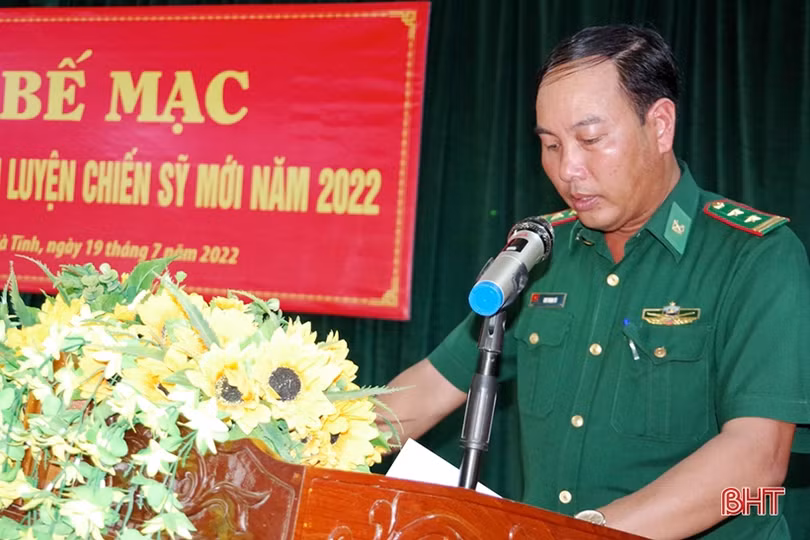 Bộ đội Biên phòng Hà Tĩnh điều động 80 chiến sỹ mới về 2 tuyến biên giới