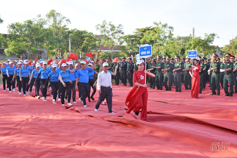 Khai mạc Đại hội thể dục thể thao huyện Lộc Hà lần thứ IV