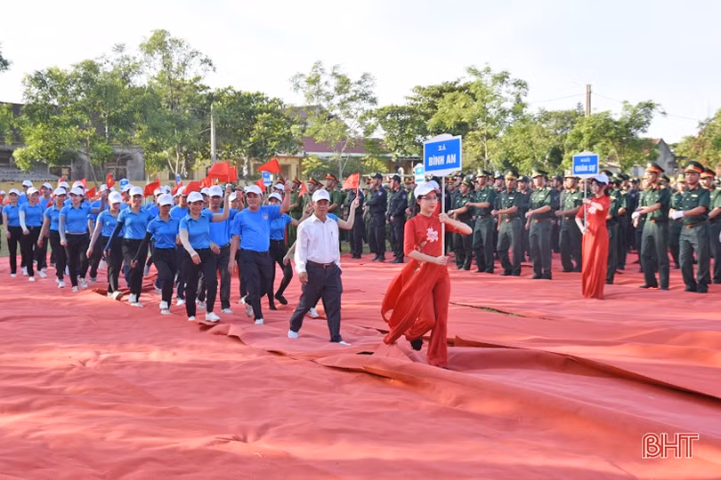 Khai mạc Đại hội thể dục thể thao huyện Lộc Hà lần thứ IV