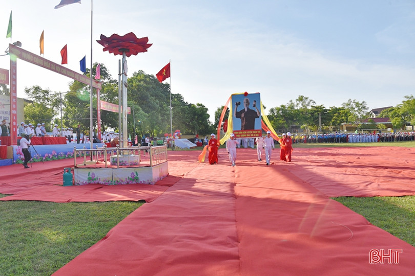 Khai mạc Đại hội thể dục thể thao huyện Lộc Hà lần thứ IV