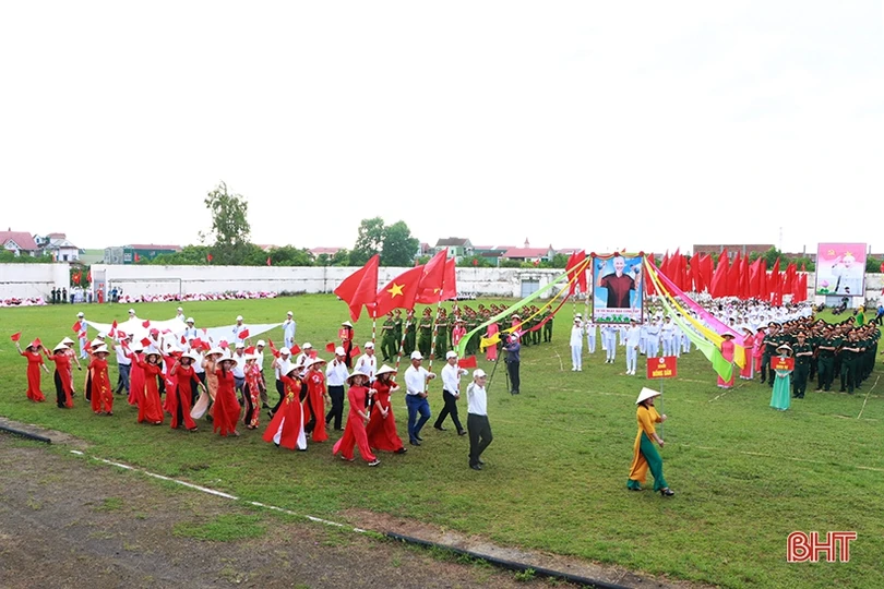 Khai mạc Đại hội TDTT huyện Cẩm Xuyên lần thứ IX