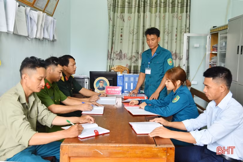 Hà Tĩnh chuẩn hóa cán bộ quân sự cấp xã, phường, thị trấn