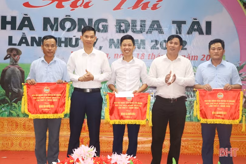 Thọ Điền nhất Hội thi Nhà nông đua tài huyện Vũ Quang