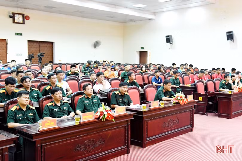 Bộ CHQS Hà Tĩnh nhất toàn đoàn Hội thao TDTT Quân khu 4