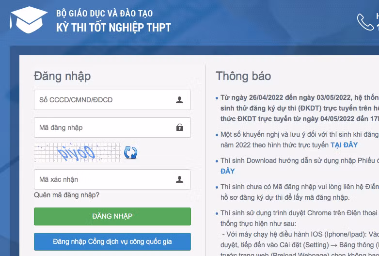 Bộ GD&ĐT hướng dẫn 3 cách tra cứu điểm thi tốt nghiệp THPT 2022