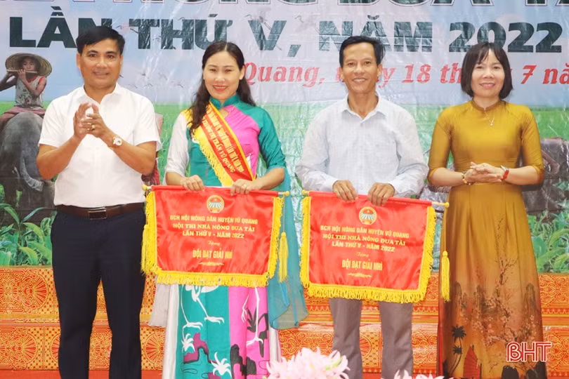 Thọ Điền nhất Hội thi Nhà nông đua tài huyện Vũ Quang