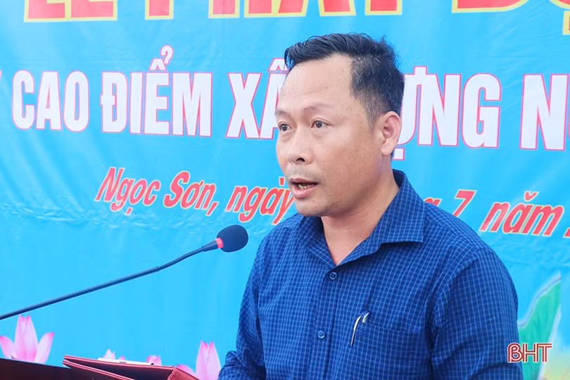 Thạch Hà phát động 40 ngày cao điểm xây dựng nông thôn mới