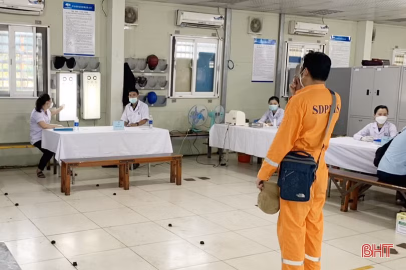 Doanh nghiệp Hà Tĩnh tập trung chăm lo sức khỏe người lao động để ổn định sản xuất