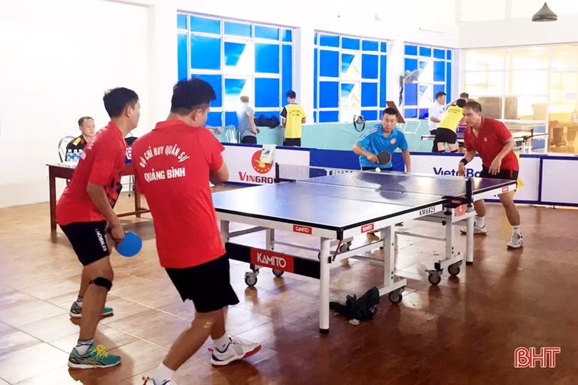 Bộ CHQS Hà Tĩnh nhất toàn đoàn Hội thao TDTT Quân khu 4