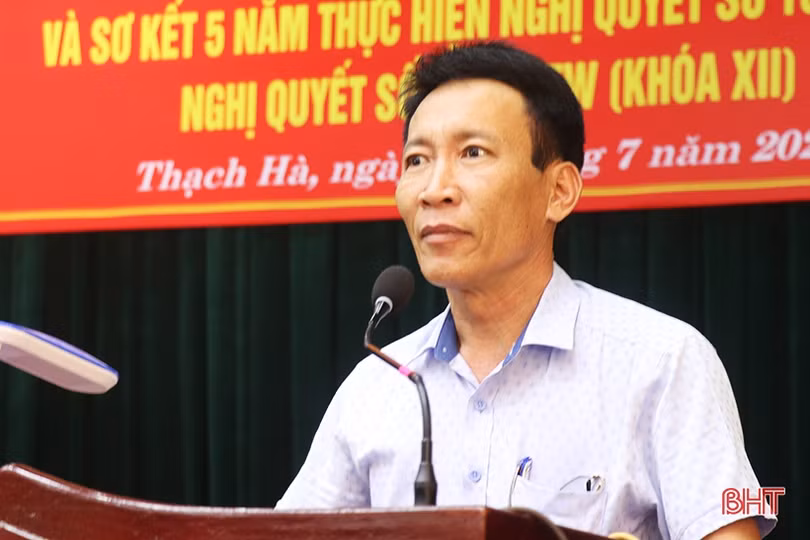 Các đơn vị hành chính mới ở Thạch Hà hoạt động hiệu quả