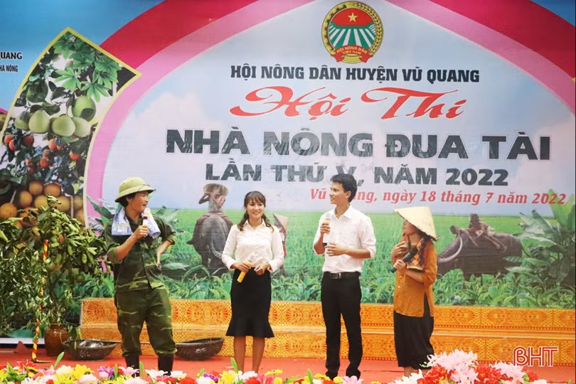 Thọ Điền nhất Hội thi Nhà nông đua tài huyện Vũ Quang