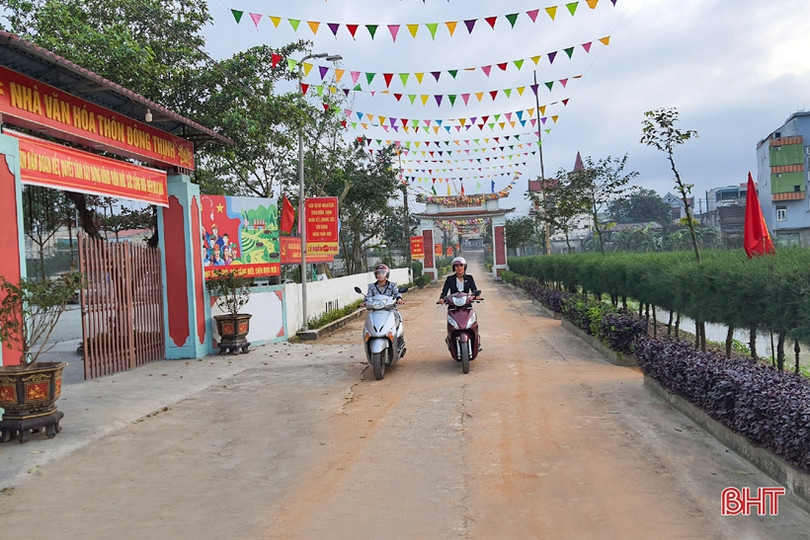 Nông thôn Kỳ Anh “khoác áo mới” đón mừng năm 2021