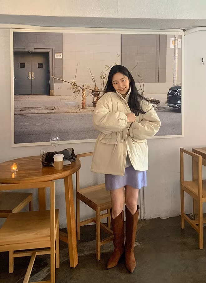 Trời rét đậm, học cách mix áo phao đại hàn cực chuẩn để không bị mất dáng