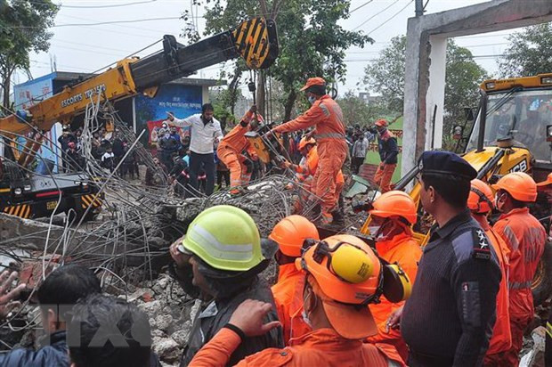 Sập nhà tại Ấn Độ: Số người thiệt mạng đã tăng lên gấp đôi