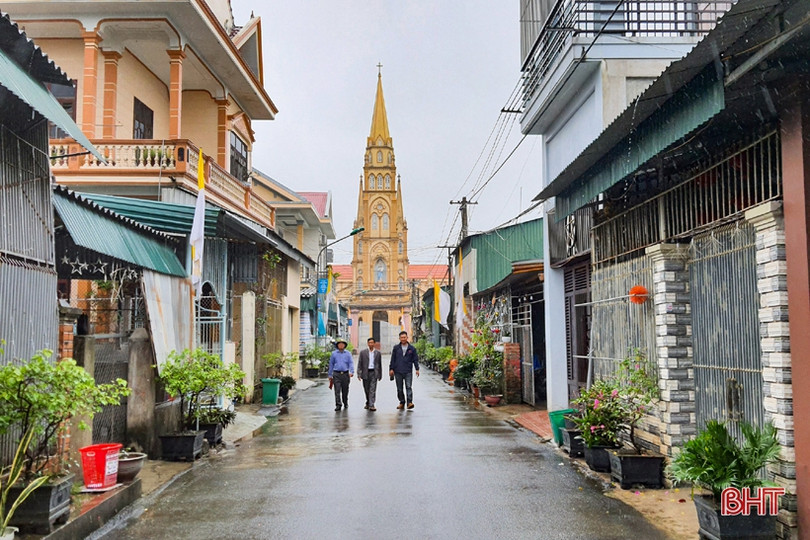 Nông thôn Kỳ Anh “khoác áo mới” đón mừng năm 2021