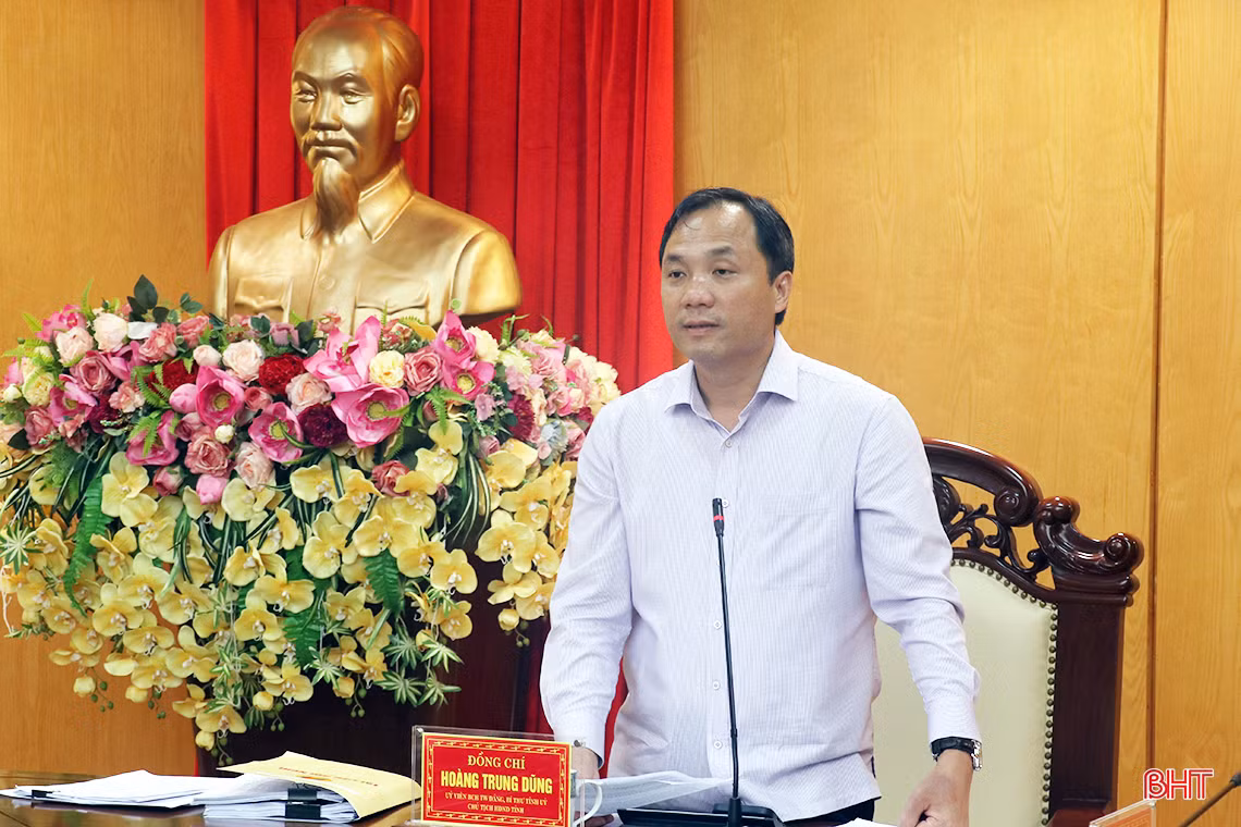 Ban Thường vụ Tỉnh ủy Hà Tĩnh cho ý kiến về nội dung trình kỳ họp HĐND tỉnh