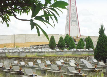 Nghĩa trang huyện Đức Thọ ở xã Đức Lập Nghĩa trang huyện Đức Thọ ở xã Đức Lập