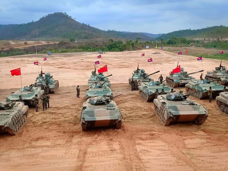 Tập trận quân sự “Rồng vàng” Campuchia - Trung Quốc