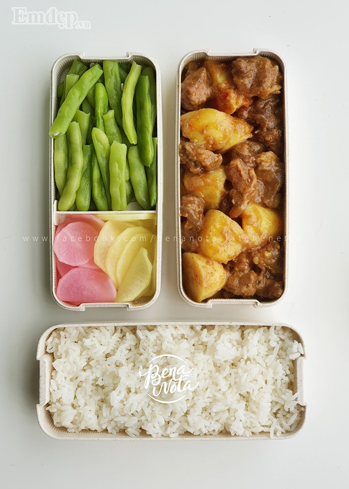 Hấp dẫn những hộp cơm trưa “vợ người ta” nấu cho chồng mang đi làm