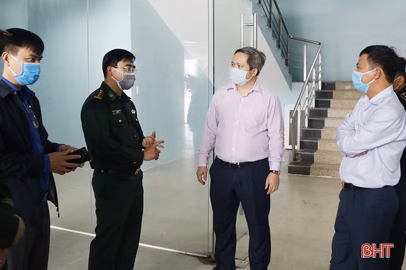 Lập khu cách ly, chuẩn bị tốt việc tiếp nhận lao động Hà Tĩnh về qua cửa khẩu Cầu Treo