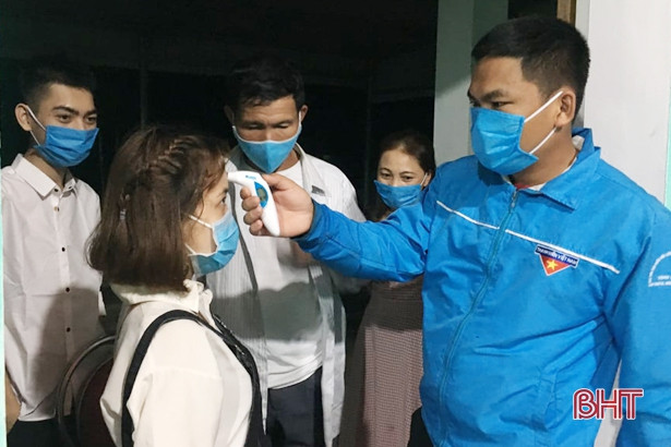 Tuổi trẻ xã miền núi Kỳ Anh lập đội phản ứng nhanh phòng chống dịch Covid-19