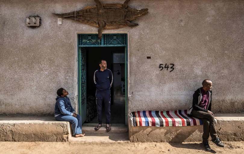 Nơi người dân thuần hóa cá sấu thành thú cưng