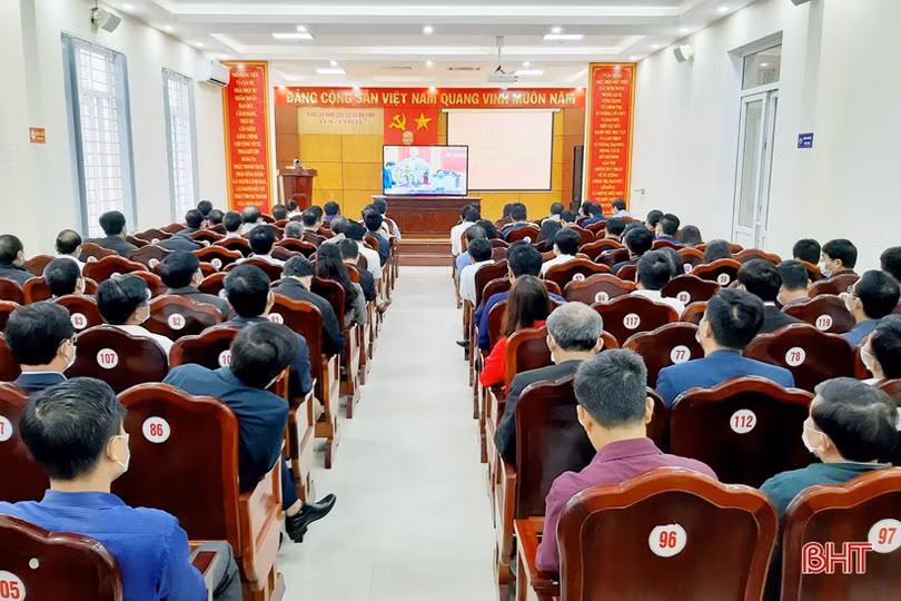 Hà Tĩnh khuyến khích bầu bí thư cấp ủy tại đại hội Đảng ở những nơi đủ điều kiện