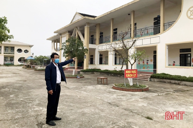 130 người dân Kỳ Hà trở về từ các tỉnh, thành chủ động khai báo y tế