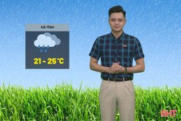 Dự báo thời tiết Hà Tĩnh ngày 29/10: Mưa vừa, nhiệt độ tăng nhẹ