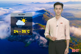 Dự báo thời tiết Hà Tĩnh ngày 14/9: Ngày nắng, chiều có mưa rào và dông