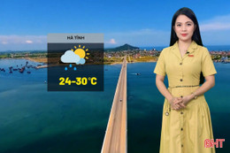 Dự báo thời tiết Hà Tĩnh ngày 18/10: Mưa dông vài nơi, ngày nắng gián đoạn