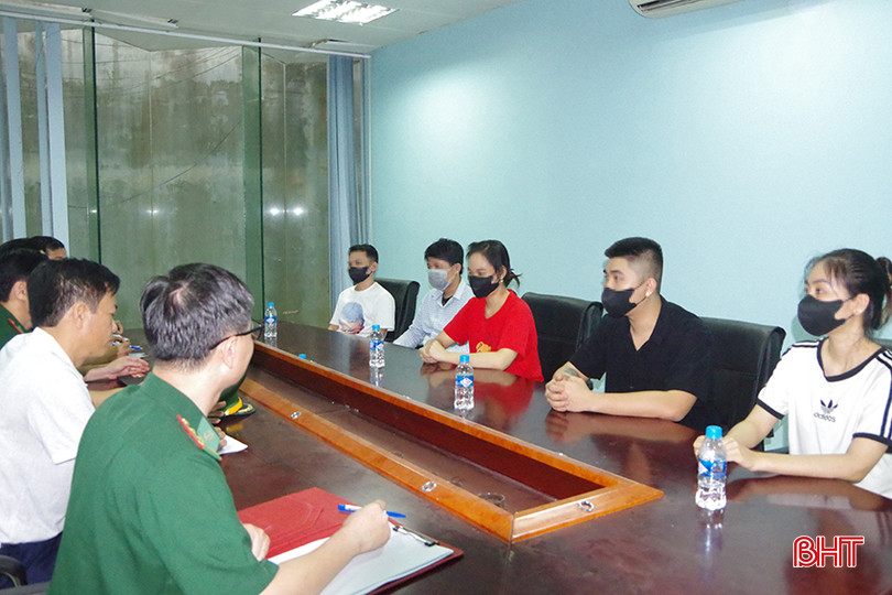 Các nạn nhân tại Trạm Biên phòng Cửa khẩu quốc tế Cầu Treo.