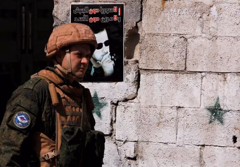 hoat dong cua binh si nga tai hanh lang nhan dao o dong ghouta