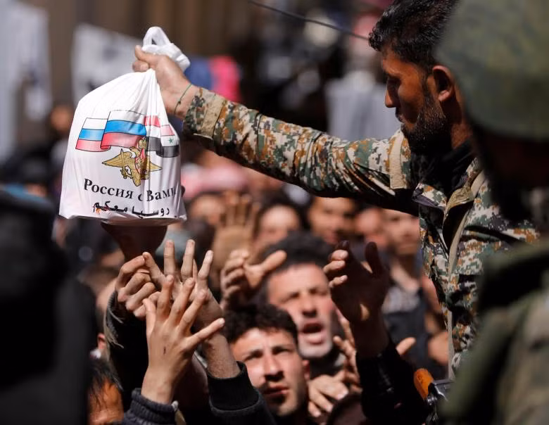 hoat dong cua binh si nga tai hanh lang nhan dao o dong ghouta