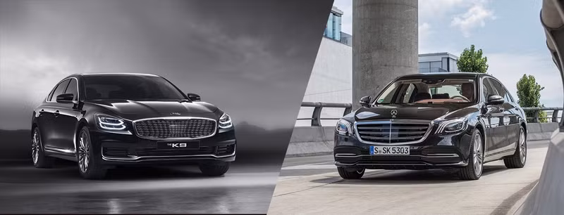 diep vien k9 cua kia quyet dau mercedes s class