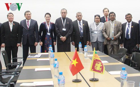 chu tich quoc hoi nguyen thi kim ngan gap chu tich quoc hoi srilanka