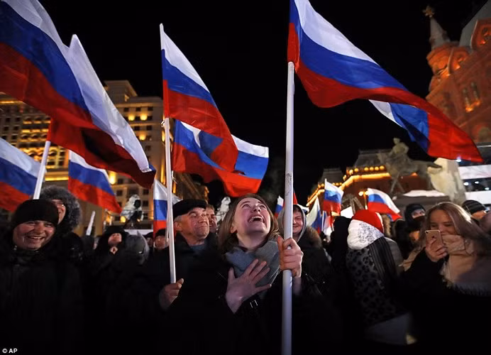 hinh anh dau tien cua ong putin sau khi chien thang bau cu tong thong