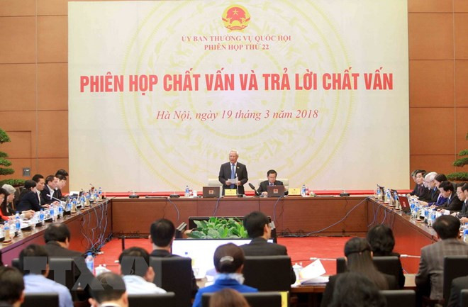 Những nội dung nổi bật trong phiên chất vấn Bộ trưởng Tư pháp ảnh 2 nhung noi dung noi bat trong phien chat van bo truong tu phap