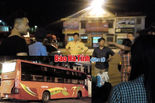 Bắt giữ xe giường nằm quá hạn kiểm định, nhồi nhét khách ảnh 1