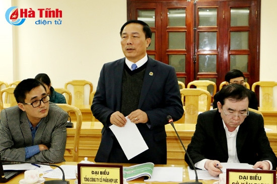 Chủ tịch HĐQT Tổng Công ty Hợp Lực Nguyễn Văn Đệ báo cáo tổng quan dự án