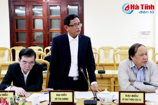 Giám đốc Sở Tài chính Nguyễn Trọng Sơn: Mức giá 5 triệu/m2 là quá cao, nhà đầu tư cần tính toán lại vì đời sống người dân Hà Tĩnh nhìn chung vẫn còn nhiều khó khăn.