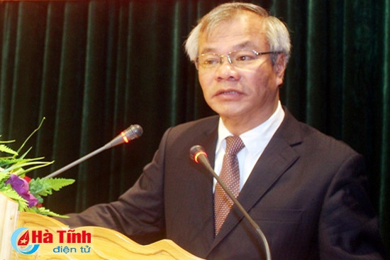 Phó Bí thư Thường trực Tỉnh ủy Trần Nam Hồng phát biểu chỉ đạo hội nghị