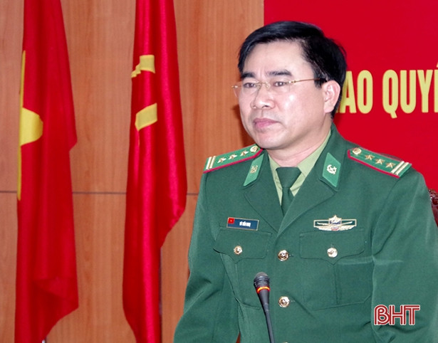 32 cán bộ BĐBP Hà Tĩnh được điều động, bổ nhiệm chức vụ mới 