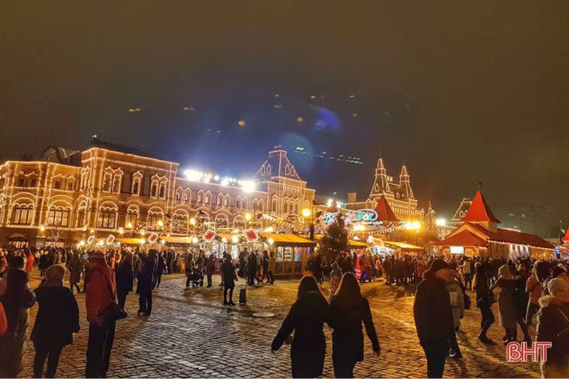 Nước Nga tưng bừng chào đón năm mới 2020 qua góc kính du học sinh Hà Tĩnh