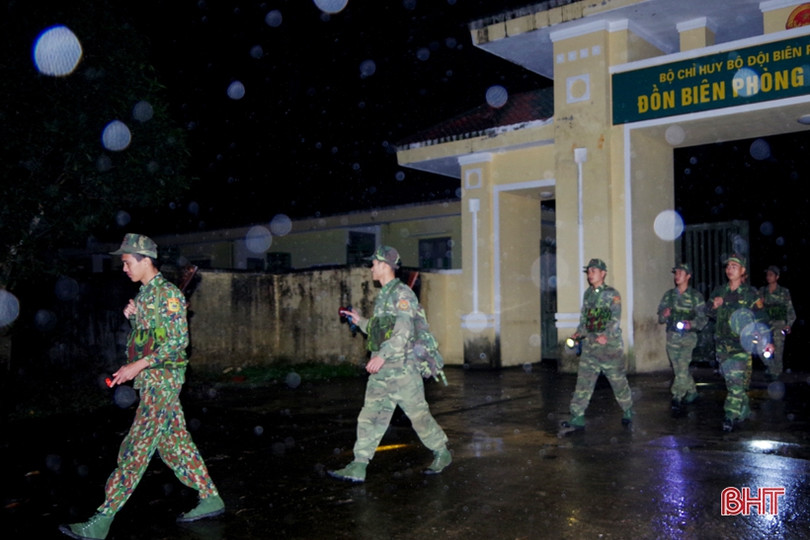 Tuần tra biên giới ngày cuối năm